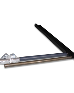 Frame cpl f/weight roller LB350 tensioning unit with arm